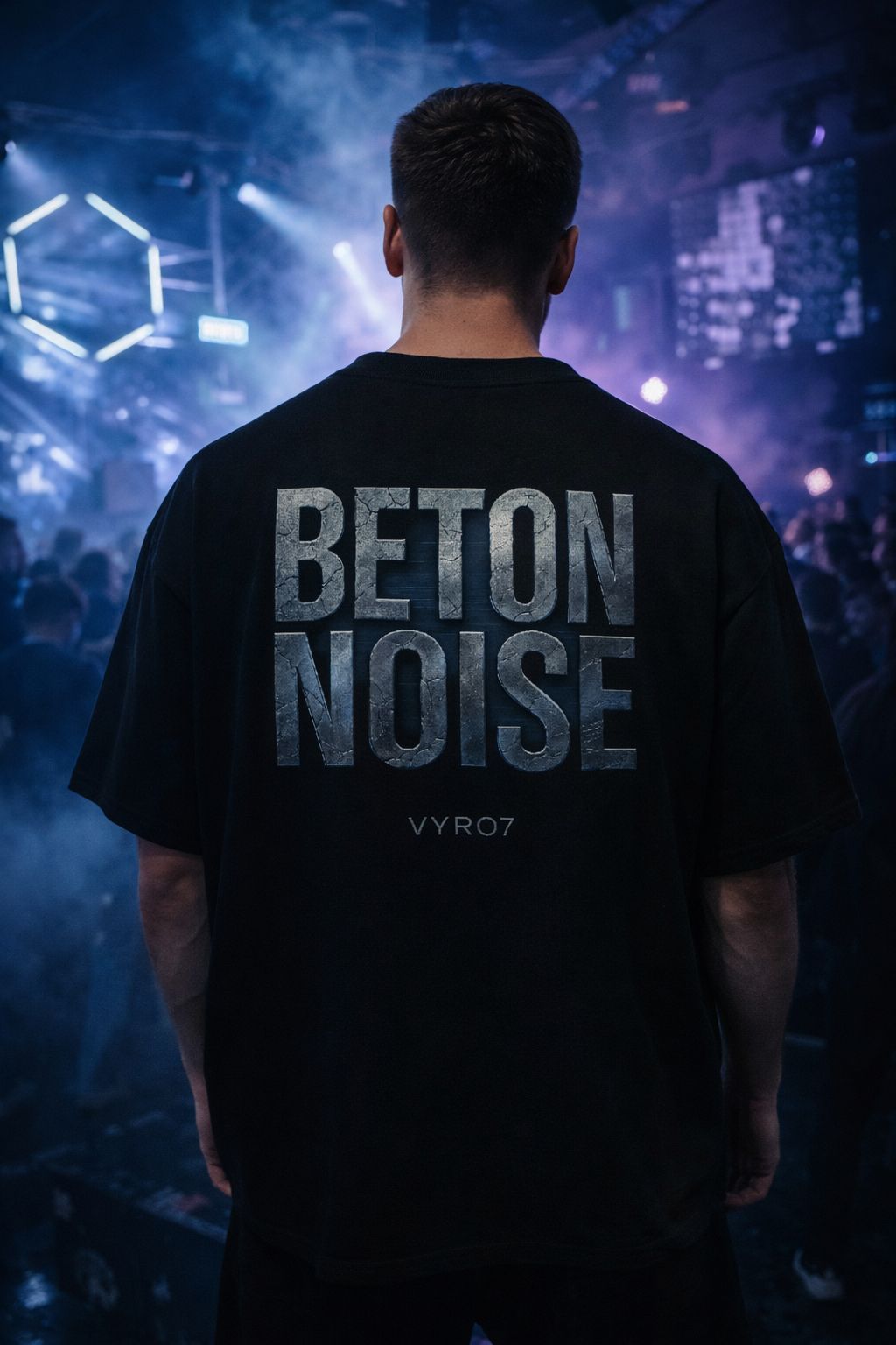 Beton Noise Oversized Shirt
