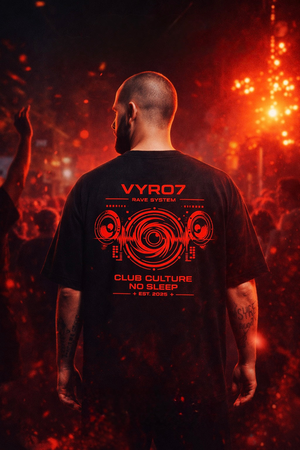 No Sleep System Oversized Shirt