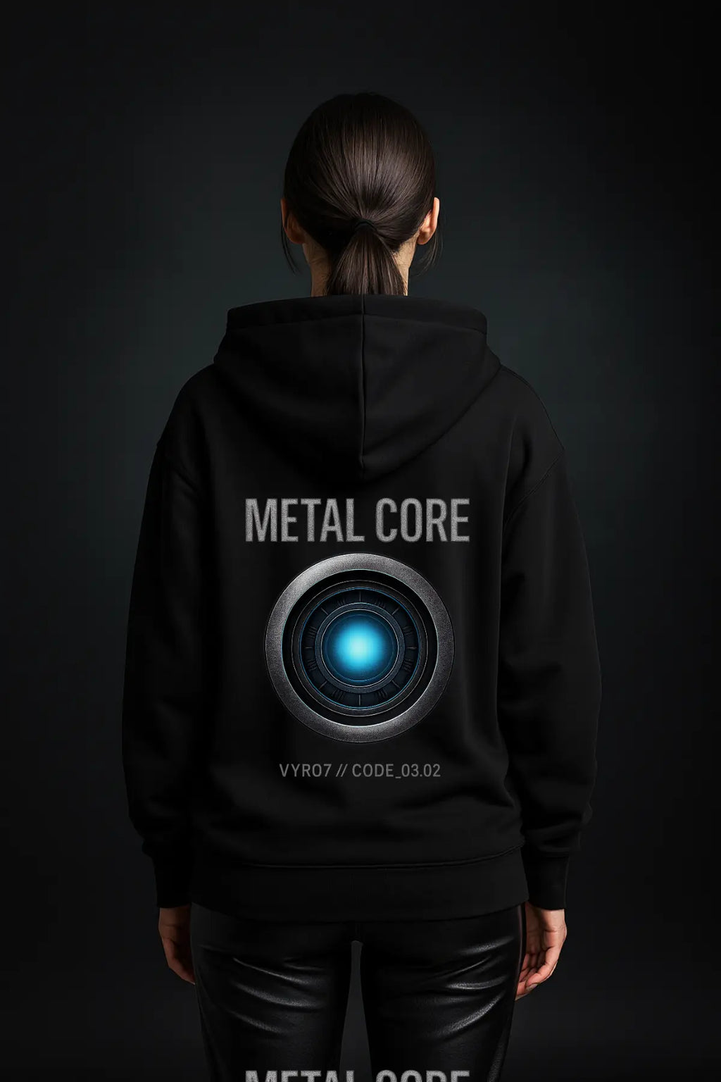Metal Core Oversized Hoodie