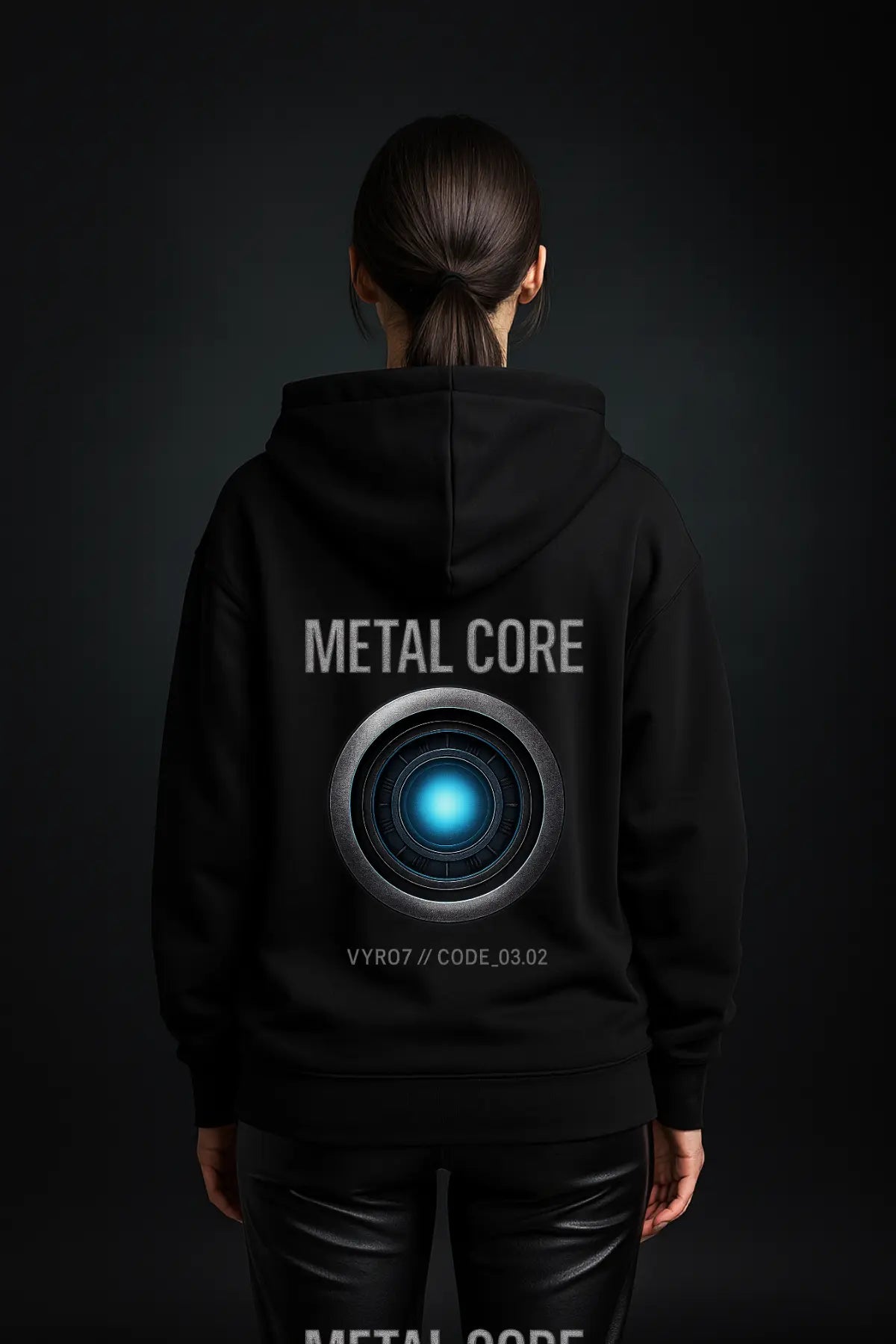 Metal Core Oversized Hoodie