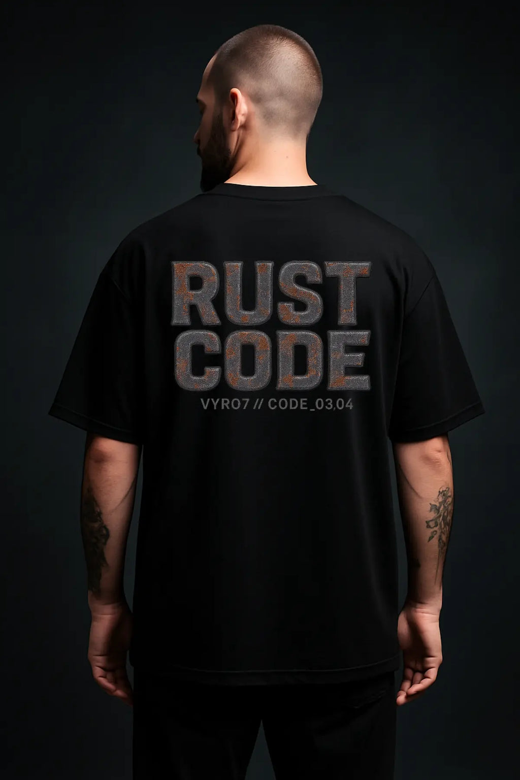 Rust Code Oversized Shirt