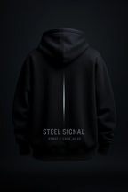 Steel Signal Oversized Hoodie