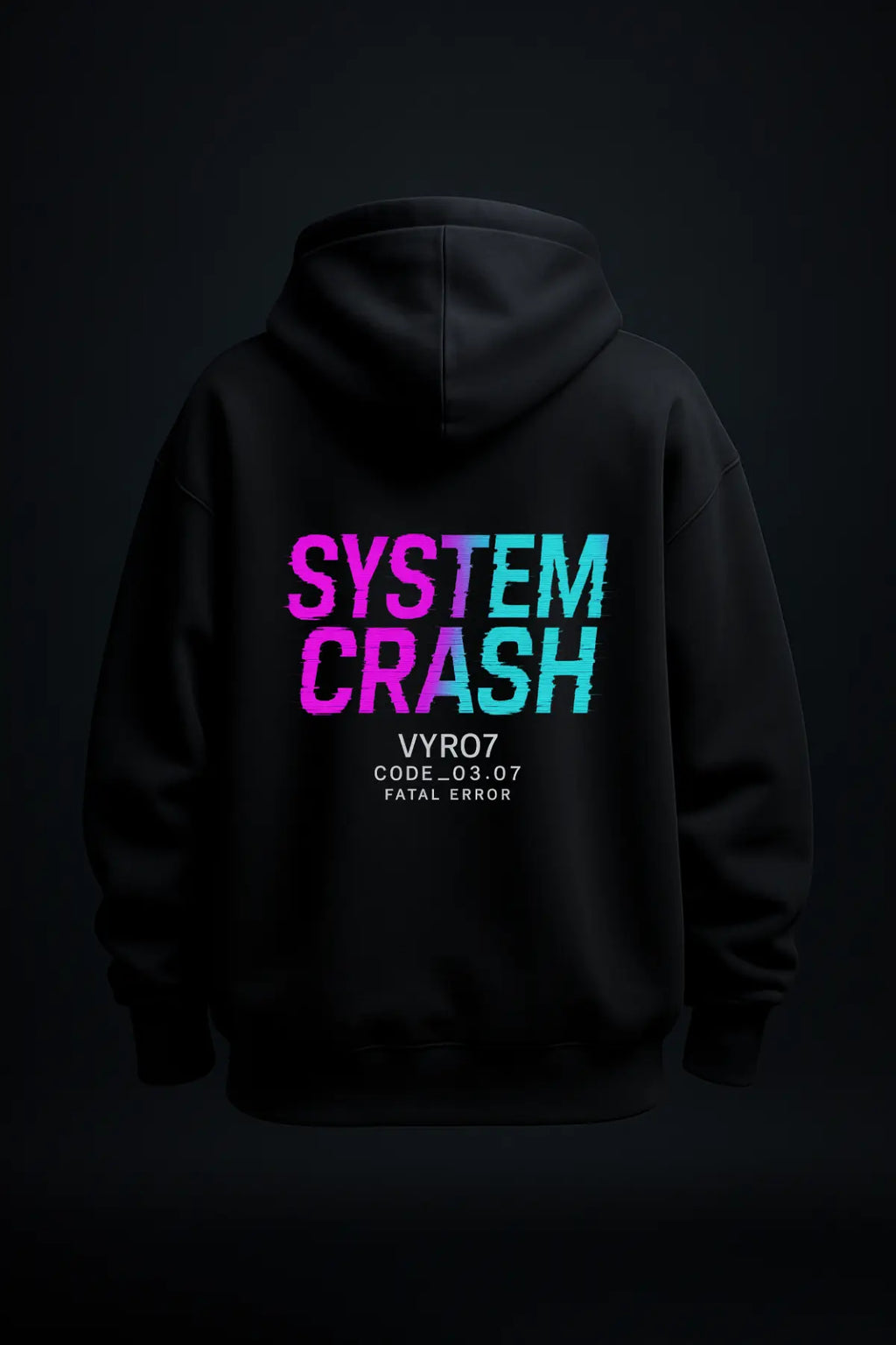 System Crash Oversized Hoodie