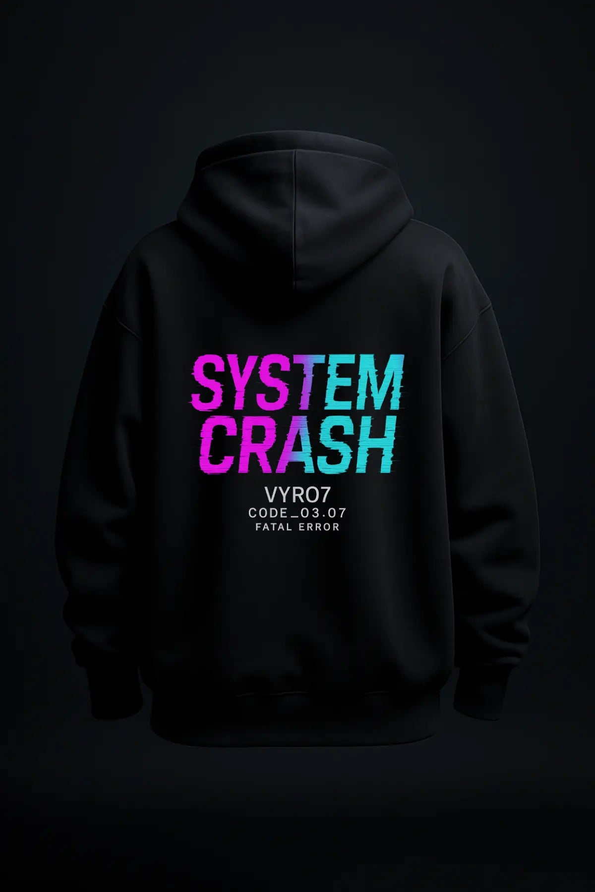 System Crash Oversized Hoodie