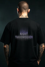 Night Transmission Oversized Shirt