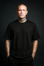 Night Transmission Oversized Shirt