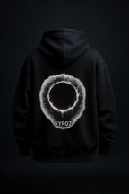 Abstrakte Störung Oversized Hoodie