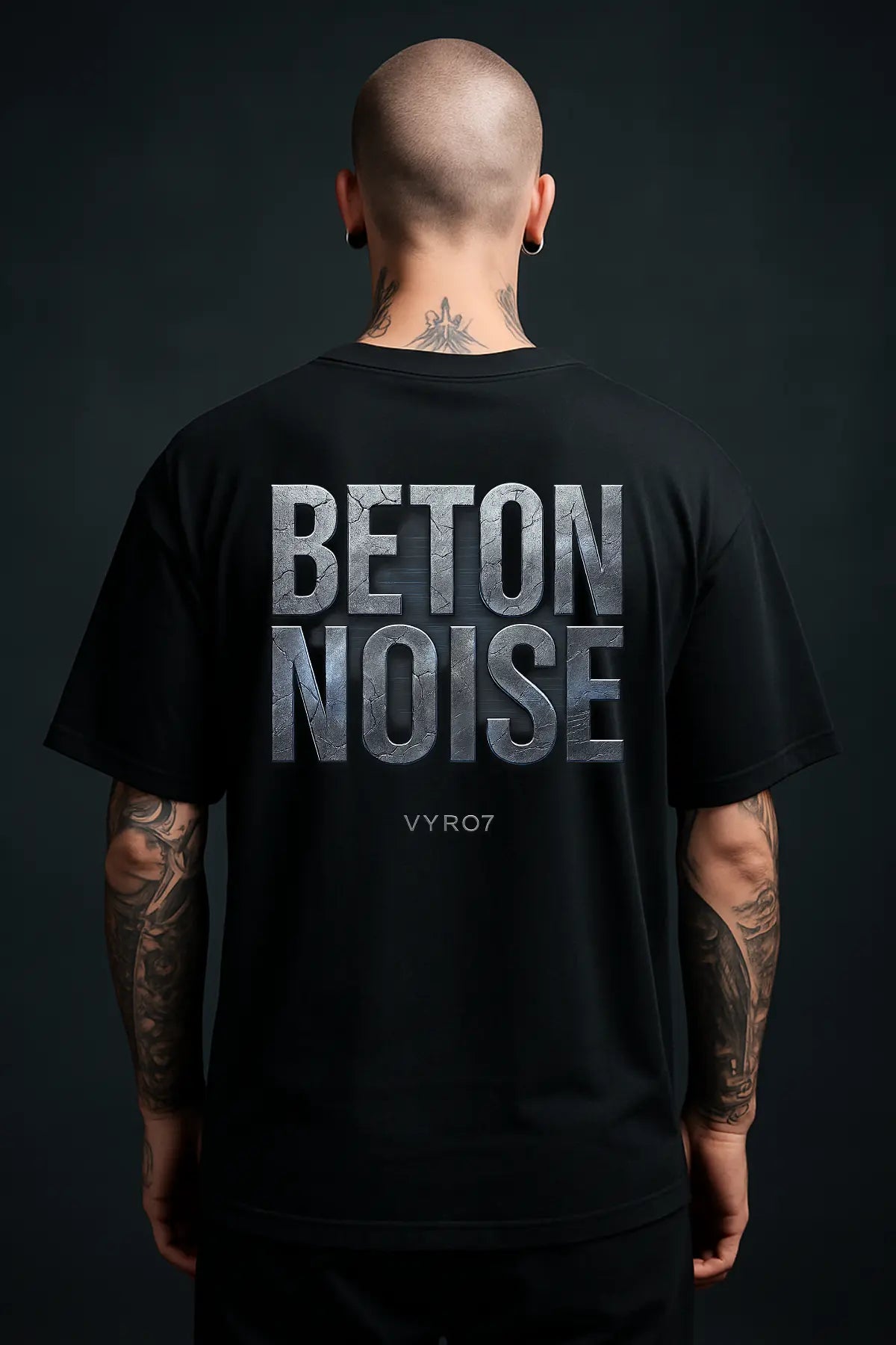 Beton Noise Oversized Shirt