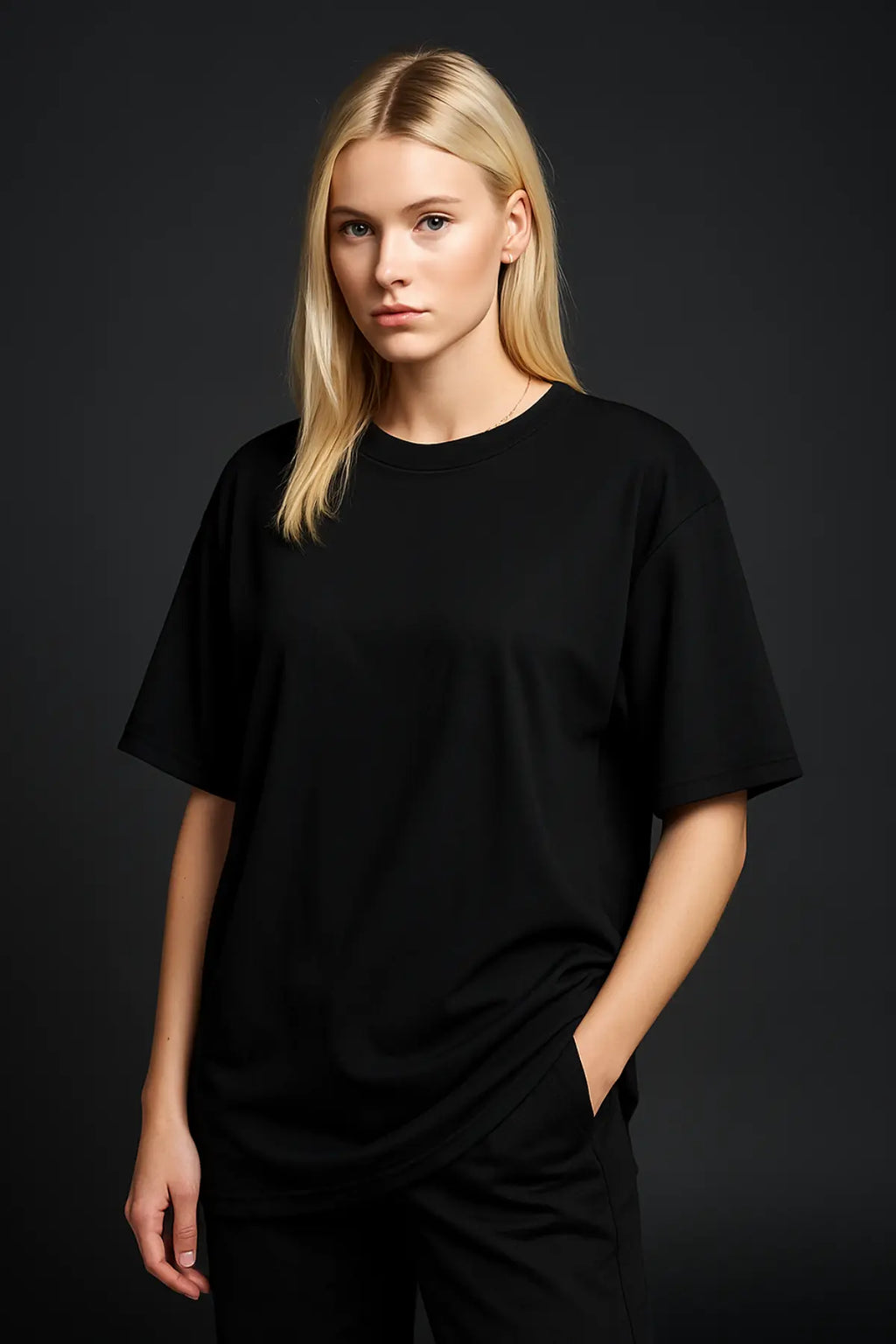 Neural Wave Oversized Shirt