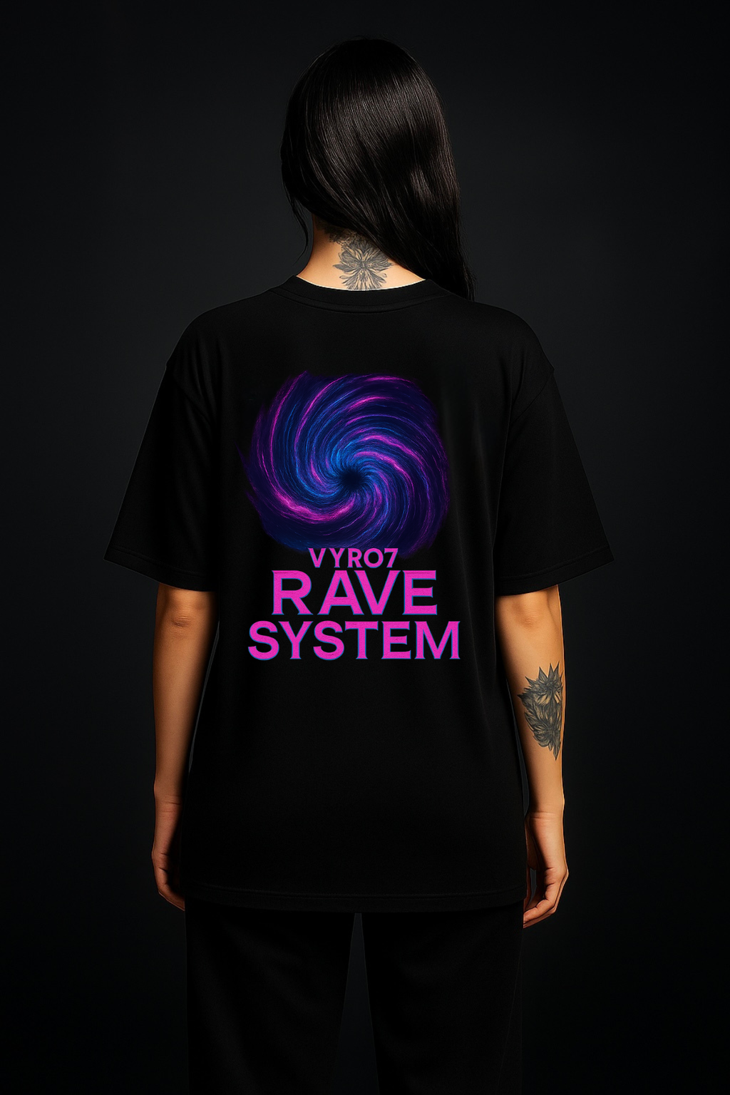 Rave System Oversized Shirt