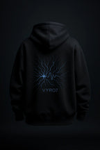 Neural Wave Oversized Hoodie