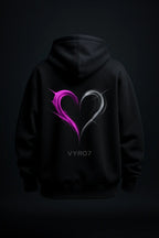 Neon Heart Oversized Hoodie