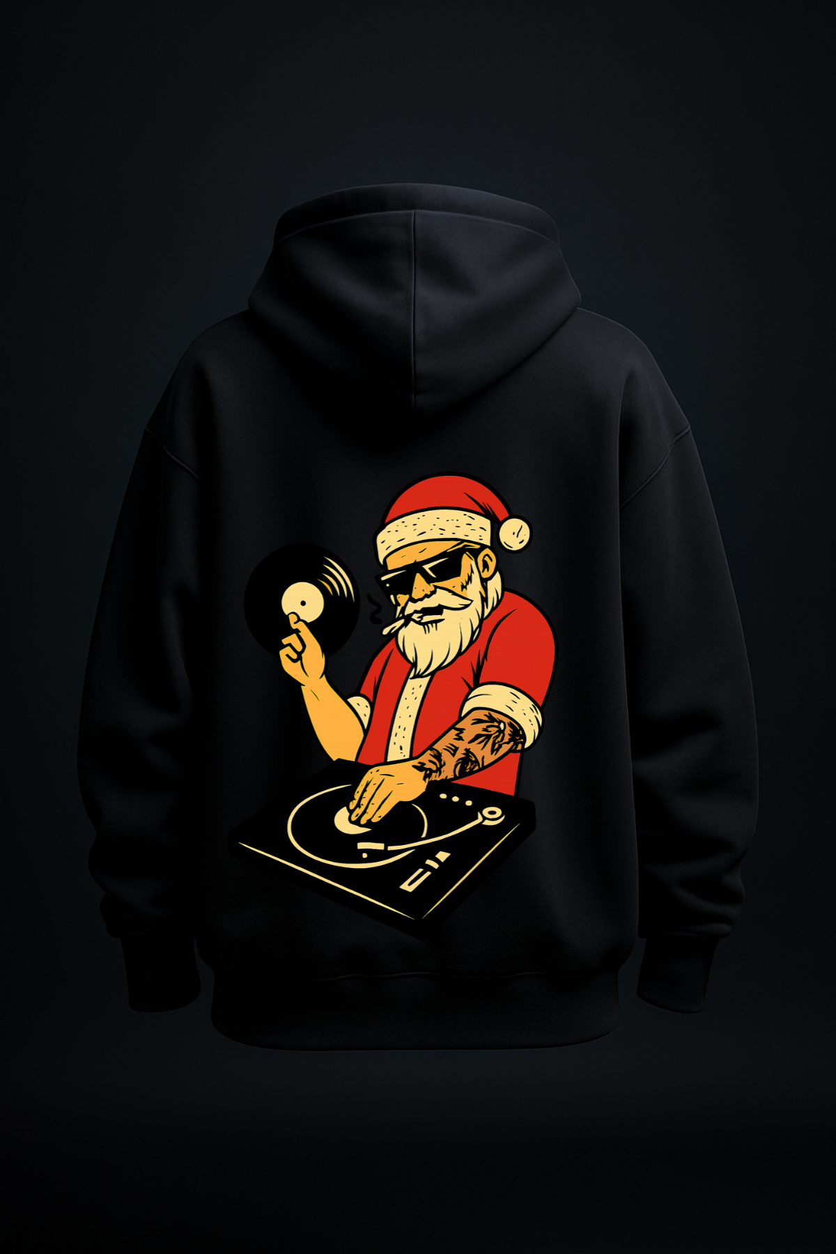 DJ Santa Oversized Hoodie