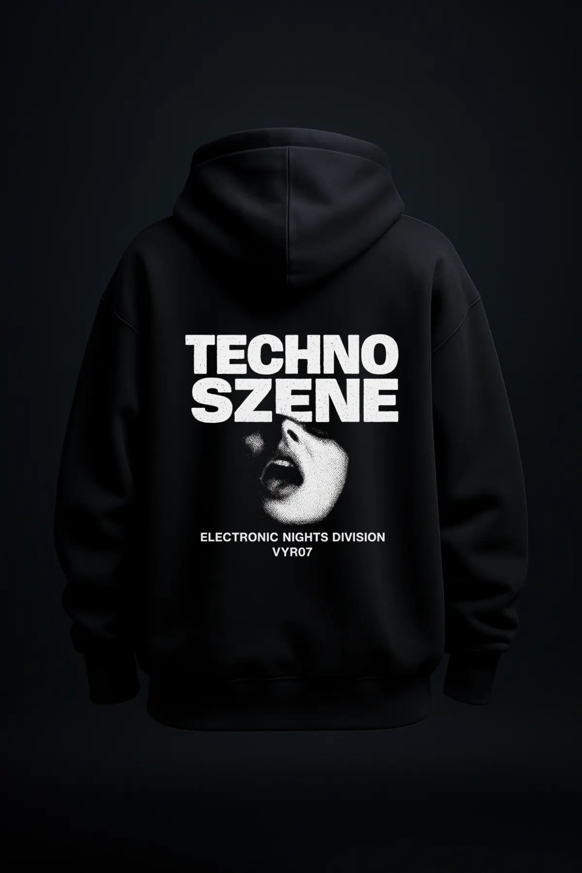 Techno Szene  Oversized Hoodie